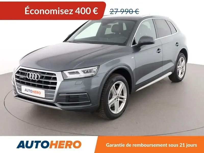 Gris Utilisé 2017 Audi Q5 S-Line SUV | 27 590 € (Prix juste) - Image 1/2