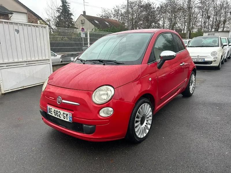 Rouge Occasion 2009 Fiat 500 Pop Citadine | 3 990 € - Image 1/4