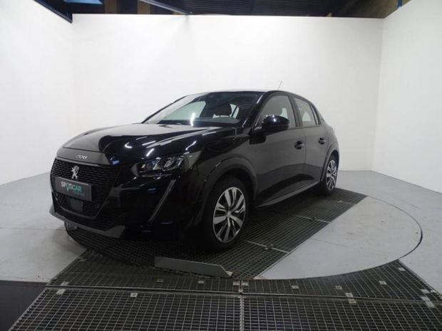 Noir Utilisé 2021 Peugeot e-208 Active Citadine | 13 490 € (Bon prix) - Image 1/4