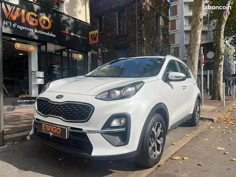 Gris Occasion 2021 Kia Sportage Active SUV | 17 490 € (Super prix) - Image 1/4