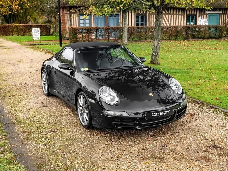 Noir Occasion 2006 Porsche 911 Carrera 4S Cabriolet Cabriolet | 59 900 € - Image 1/4