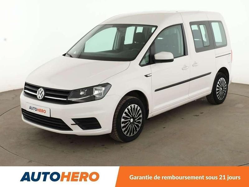 Occasion VW Caddy Trendline 125 ch (91 kW) 2017 Blanc Monospace