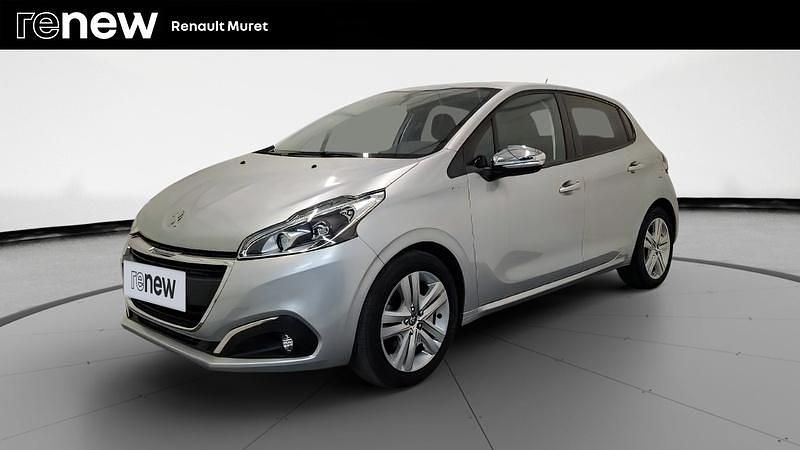 Gris Utilisé 2017 Peugeot 208 Style Citadine | 9 350 € (Prix juste) - Image 1/4
