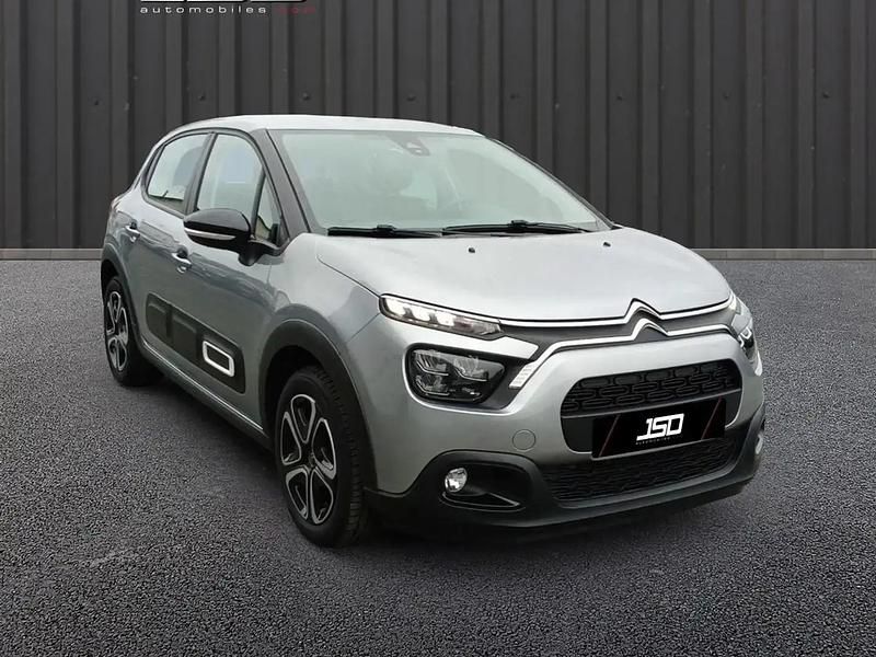 Gris Utilisé 2022 Citroën C3 Feel Citadine | 10 490 € (Bon prix) - Image 1/4