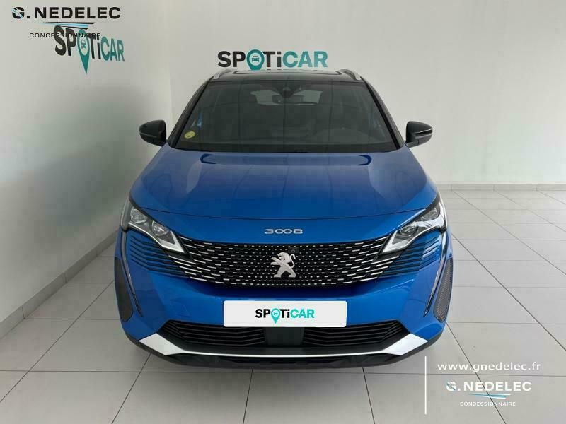 Occasion Peugeot 3008 GT 131 ch (96 kW) 2021 Bleue Coupé