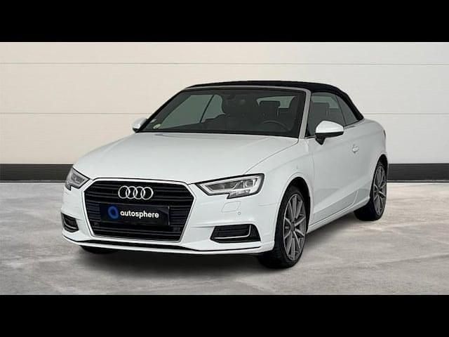Blanc glacier métallisé Occasion 2018 Audi A3 Cabriolet Design Cabriolet | 29 299 € - Image 1/4