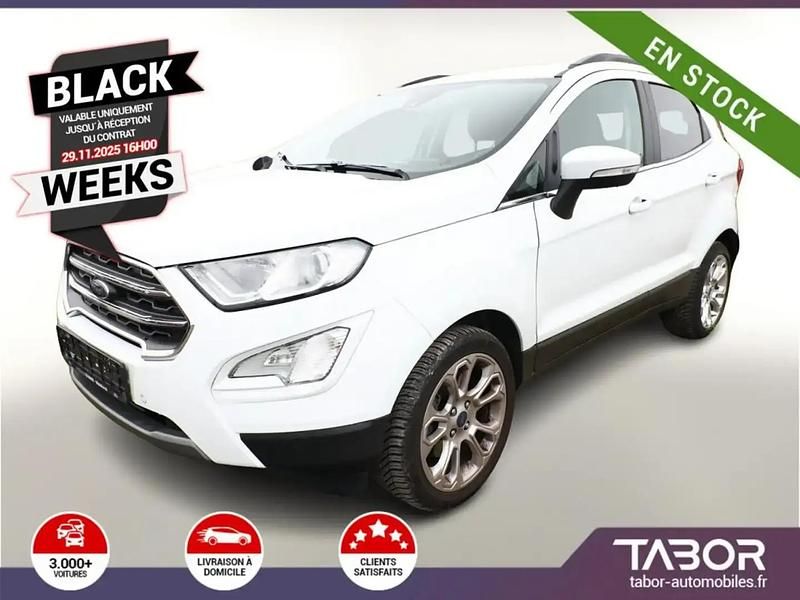 Blanc Utilisé 2021 Ford Ecosport Titanium SUV | 16 488 € (Prix juste) - Image 1/4