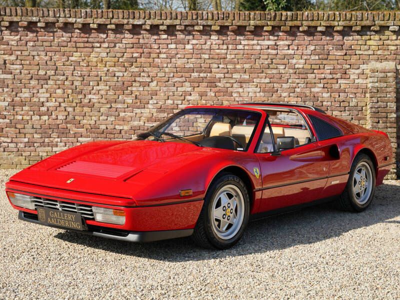 Rouge Occasion 1989 Ferrari 328 Cabriolet | 102 500 € - Image 1/4