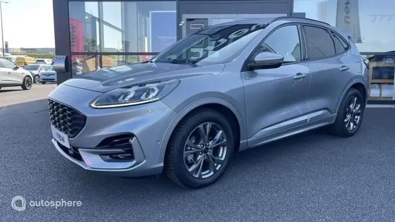 Gris Utilisé 2023 Ford Kuga ST-Line SUV | 25 999 € (Super prix) - Image 1/4