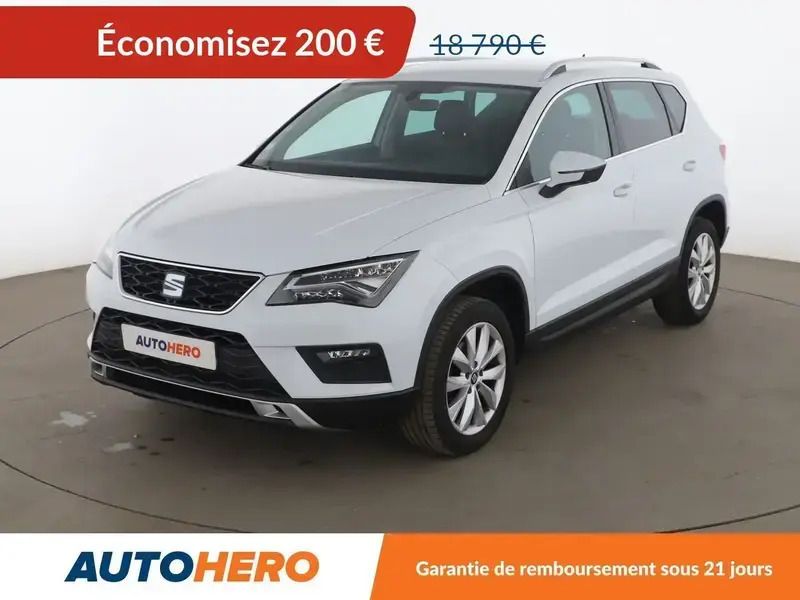 Blanc Utilisé 2018 Seat Ateca Style SUV | 17 590 € (Bon prix) - Image 1/2