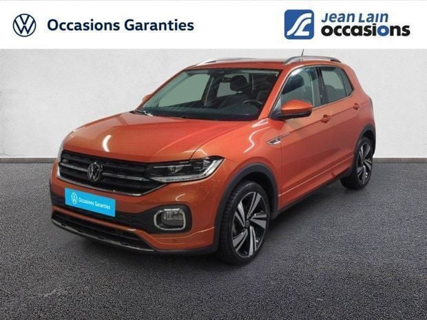 Orange Utilisé 2024 VW T-Cross R-line SUV | 25 190 € (Prix juste) - Image 1/4