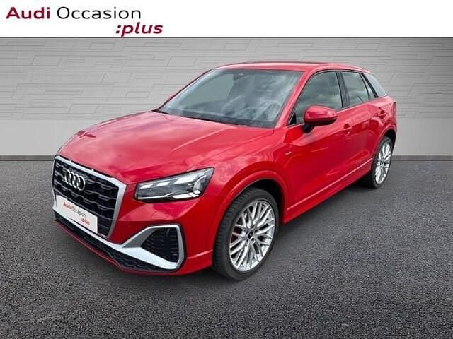 Rouge tango métallisé Utilisé 2021 Audi Q2 S-Line SUV | 26 490 € (Bon prix) - Image 1/4