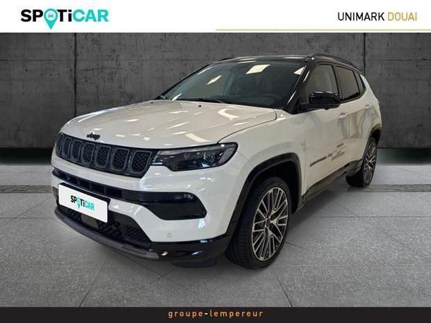 Noir Utilisé 2025 Jeep Compass Summit SUV | 37 990 € (Prix juste) - Image 1/4