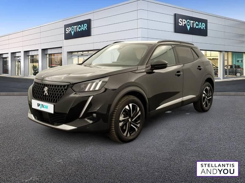 Noir Utilisé 2021 Peugeot 2008 GT SUV | 19 490 € (Prix juste) - Image 1/4