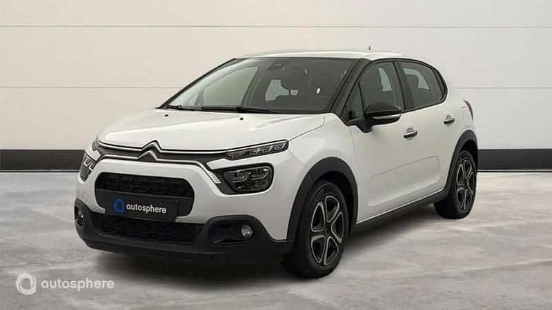 Blanc Utilisé 2023 Citroën C3 PureTech Citadine | 11 499 € (Prix juste) - Image 1/4