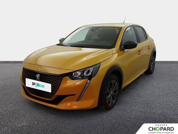 Jaune Utilisé 2023 Peugeot e-208 Style Citadine | 16 990 € (Bon prix) - Image 1/4