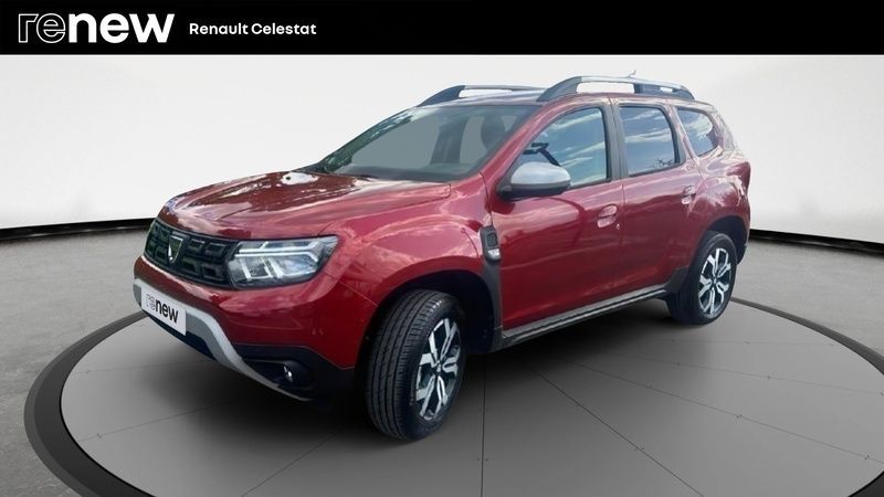 Rouge Utilisé 2022 Dacia Duster Prestige SUV | 16 499 € (Prix juste) - Image 1/4