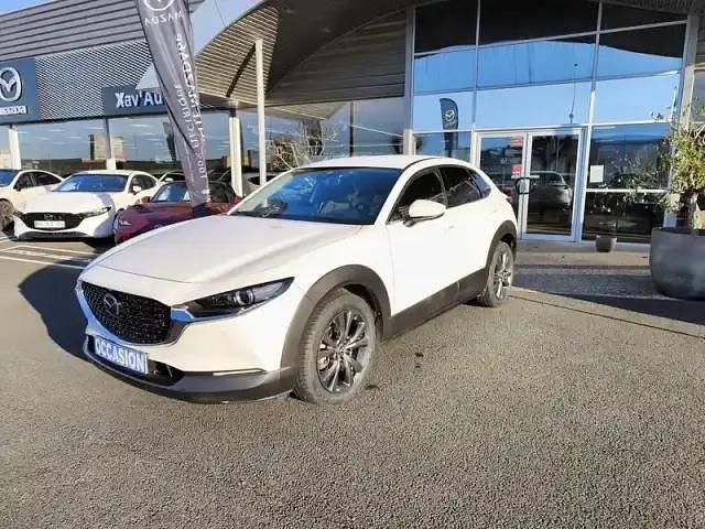 Blanc Occasion 2019 Mazda CX-30 SUV | 21 490 € (Prix juste) - Image 1/4