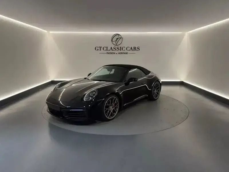 Noir Utilisé 2020 Porsche 911 Carrera 4S Cabriolet Cabriolet | 184 900 € - Image 1/2