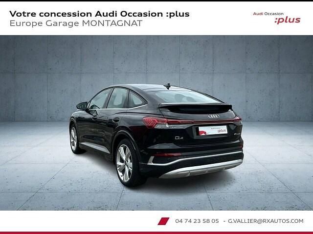 Occasion Audi Q4 Sportback e-tron Advanced Plus 150 kW (204 ch) 2022 Noir SUV
