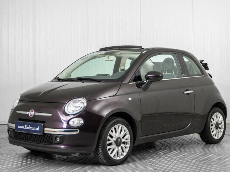 Violet Occasion 2014 Fiat 500C Cabriolet | 8 900 € - Image 1/4