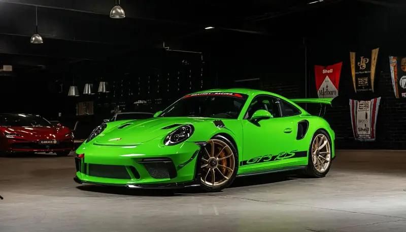 Vert Utilisé 2019 Porsche 911 GT3 RS Coupé | 239 990 € - Image 1/4