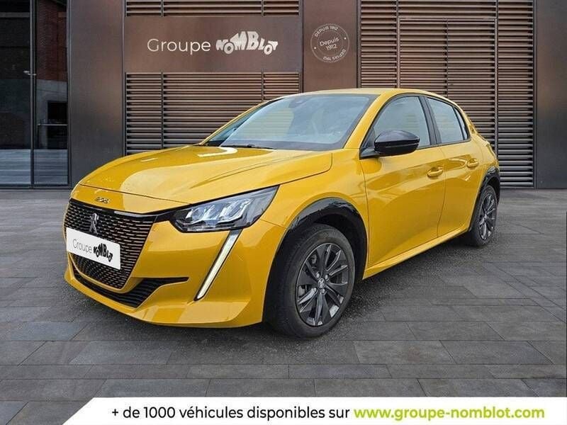 Jaune Utilisé 2023 Peugeot e-208 Citadine | 17 990 € (Prix juste) - Image 1/3