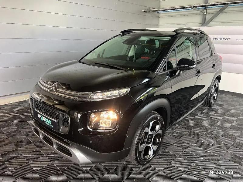 Noir Utilisé 2020 Citroën C3 Aircross PureTech SUV | 13 450 € (Prix assez cher) - Image 1/4
