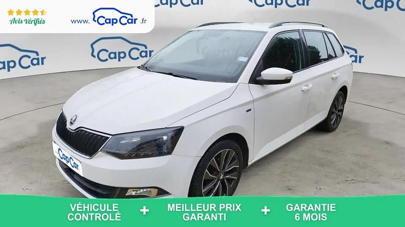 Blanc Occasion 2017 Skoda Fabia Drive Break | 8 990 € (Super prix) - Image 1/4