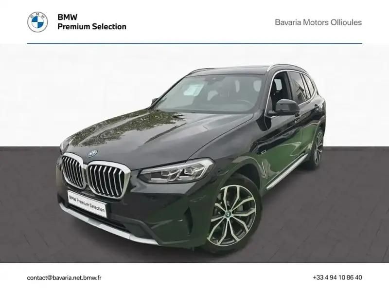 Noir Utilisé 2022 BMW X3 xLine SUV | 44 590 € (Prix juste) - Image 1/4