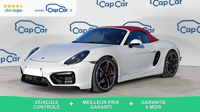 Blanc Occasion 2016 Porsche Boxster Cabriolet | 61 990 € - Image 1/4