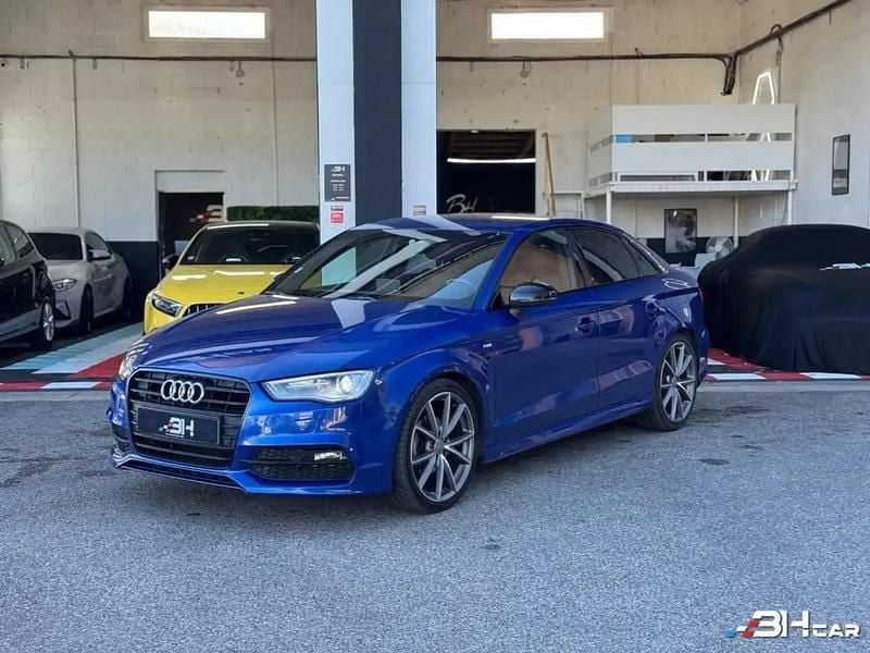 Bleu Utilisé 2016 Audi A3 S-Line Berline | 15 990 € (Bon prix) - Image 1/4