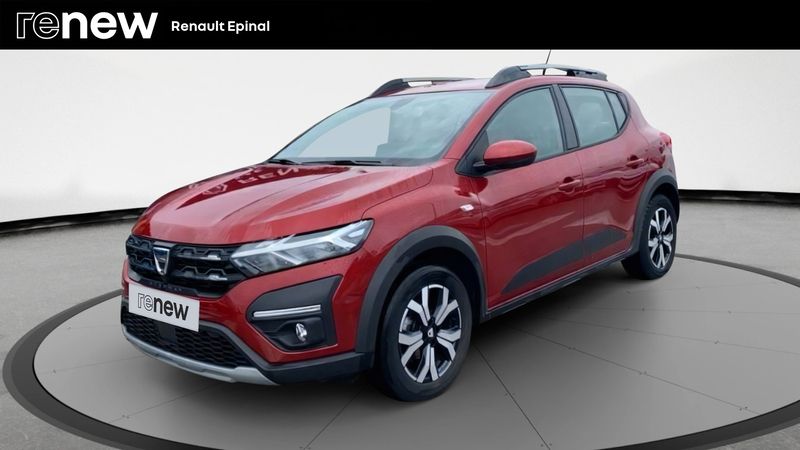 Rouge Utilisé 2022 Dacia Sandero Comfort Citadine | 14 169 € (Prix juste) - Image 1/4