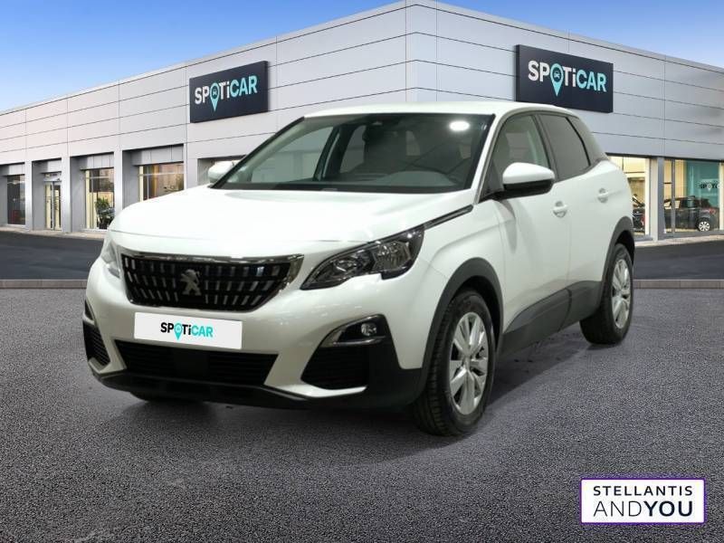 Blanc Utilisé 2020 Peugeot 3008 Business-Line | 14 390 € (Super prix) - Image 1/3