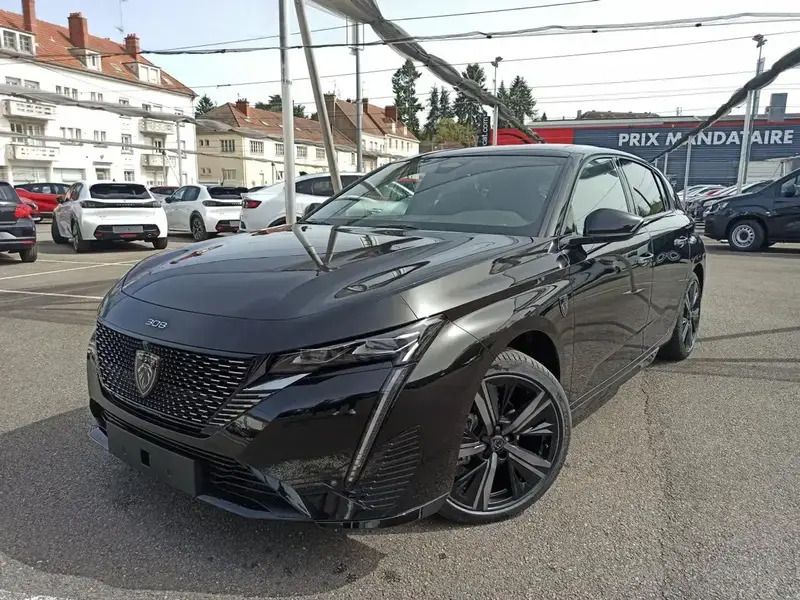 Noir Nouvelle 2025 Peugeot 308 GT Berline | 28 890 € (Bon prix) - Image 1/4