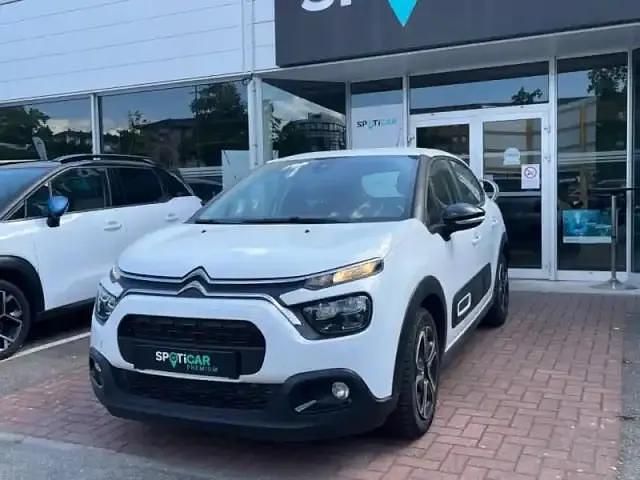 Blanc Occasion 2022 Citroën C3 Feel Citadine | 10 489 € (Bon prix) - Image 1/4