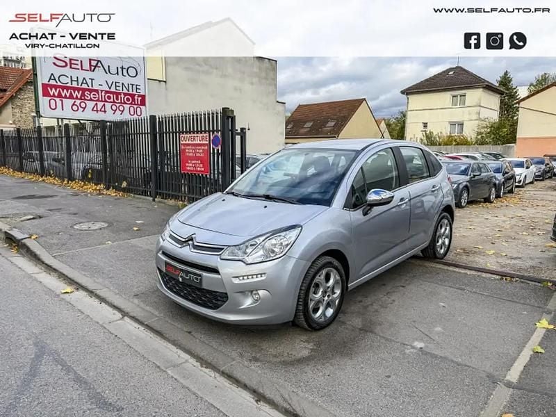 Gris Utilisé 2016 Citroën C3 Feel Berline | 5 900 € - Image 1/4