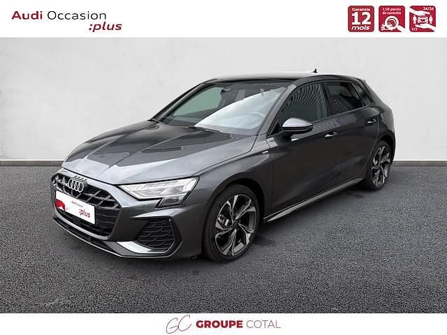 Nouvelle Audi A3 S-Line 150 ch (110 kW) 2025 Gris daytona nacré