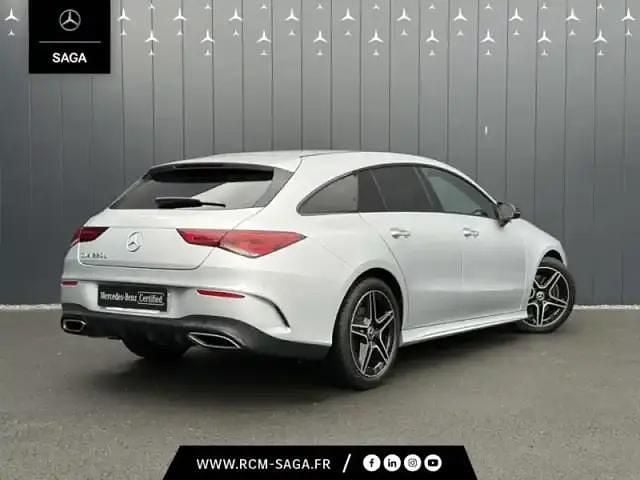 Occasion Mercedes CLA220 AMG line 2023 Gris clair Berline