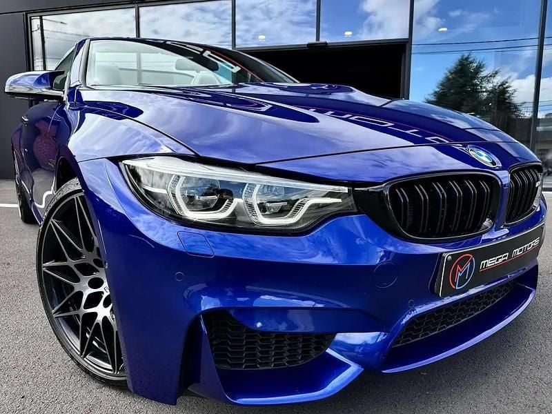 Bleu Utilisé 2020 BMW M4 Cabriolet Sport Line Cabriolet | 58 900 € - Image 1/4