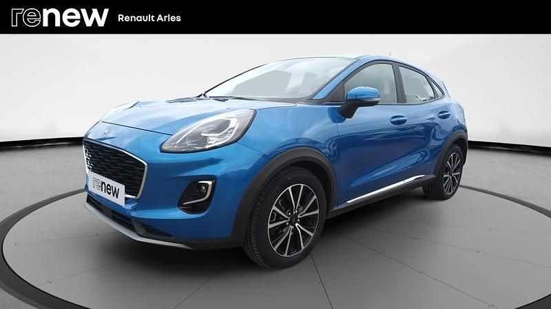 Bleu Utilisé 2022 Ford Puma Titanium Coupé | 16 990 € (Bon prix) - Image 1/4