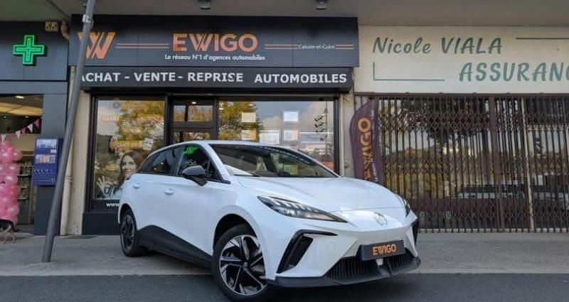 Blanc Utilisé 2023 MG MG4 EV Citadine | 15 990 € (Bon prix) - Image 1/4