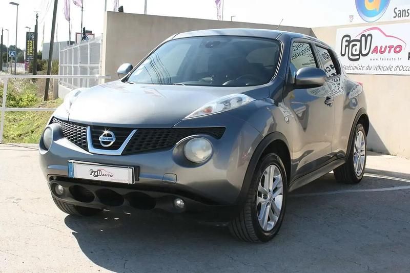 Gris Utilisé 2013 Nissan Juke Tekna SUV | 5 990 € (Prix juste) - Image 1/4