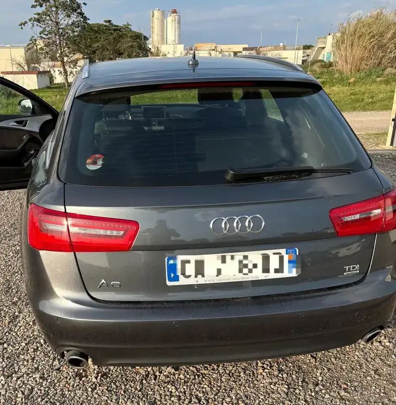 Gris Utilisé 2012 Audi A6 S-Line Break | 18 900 € (Prix juste) - Image 1/4