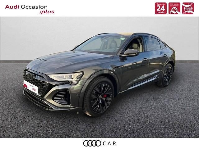 Gris daytona nacré Utilisé 2024 Audi Q8 Sportback e-tron S-Line SUV | 88 950 € - Image 1/4