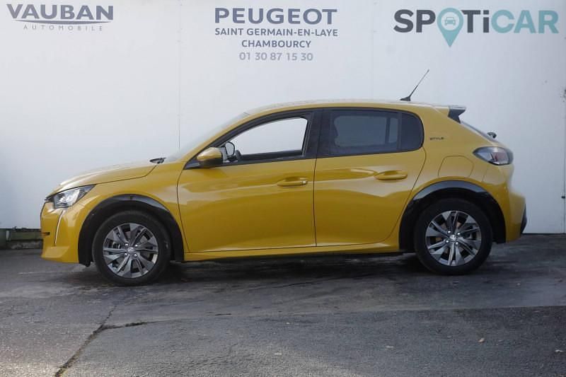 Occasion Peugeot e-208 100 kW (136 ch) 2021 Jaune Citadine