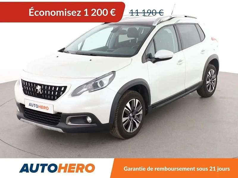 Blanc Utilisé 2018 Peugeot 2008 Allure SUV | 9 990 € (Bon prix) - Image 1/2
