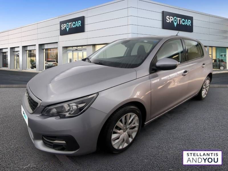 Gris Utilisé 2019 Peugeot 308 Premium Berline | 9 310 € - Image 1/3