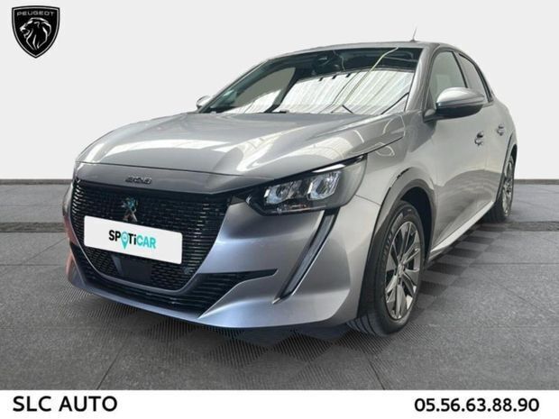 Gris Utilisé 2021 Peugeot e-208 Allure Citadine | 15 990 € (Prix juste) - Image 1/4