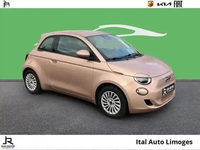 Occasion Fiat 500e 69 kW (95 ch) 2023 Rose gold métal Citadine